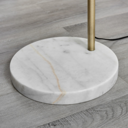 Furniturebox Adelaide Gold Standing Lamp - Size: 35 x 110 x 198cm - Wilko - thumbnail 4