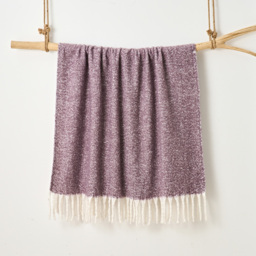 Cloud Touch Aisling Faux Mohair Fringed Thistle Throw 127 x 170cm - Size: 127 x 170 x 0.5cm - Wilko - thumbnail 3