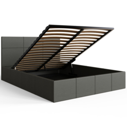 GFW Small Double Grey End Lift Ottoman Bed - Wilko - thumbnail 5
