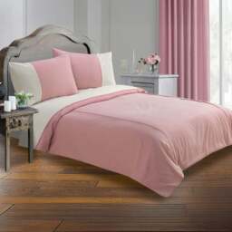 Sweet Dreams Lincoln Single Red Stripes Duvet Set - Wilko