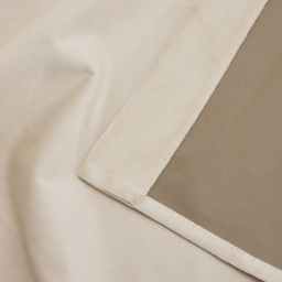 Alan Symonds Cream Cascading Diamante Studs Velvet Blackout Ring Top Eyelet Curtains 117 x 183cm - Size: W 117 x D 183cm - Wilko - thumbnail 5