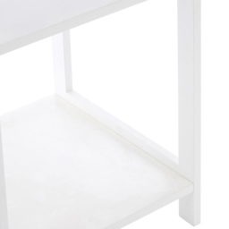 Premier Housewares 3 Tier Rustic Bathroom Shelf - Size: 36 x 36 x 78cm - White - Wilko - thumbnail 6