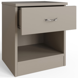 FWStyle Promo Putty 3 Piece Modern Bedroom Furniture Set - Brown - Wilko - thumbnail 5