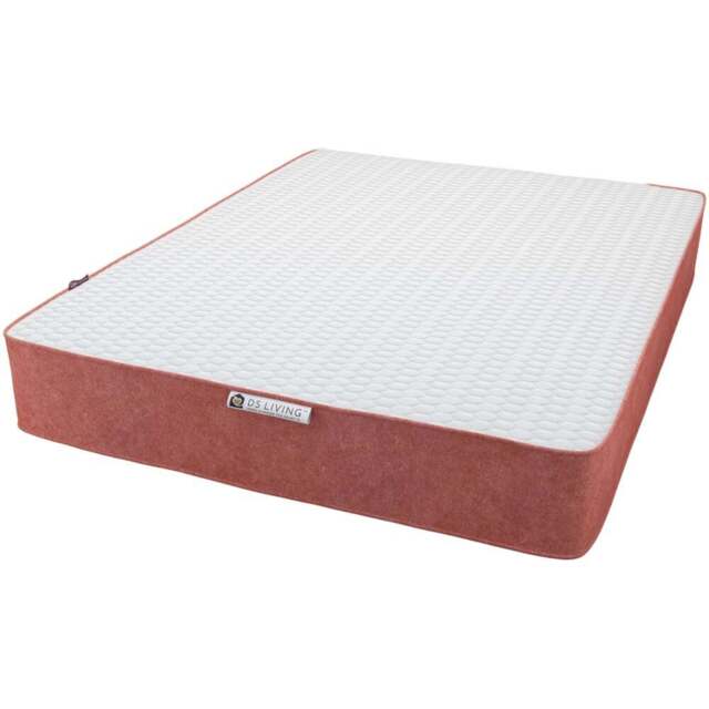 DS Living Reve Double Topaz Gel-Flex Memory Foam Mattress - Orange - Wilko - image 1