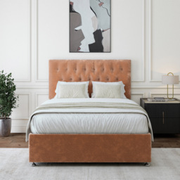 Bedmaster Double Mink Chenille Divan Base - Cream - Wilko - thumbnail 3