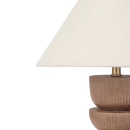 Adeal Wood Effect Table Lamp Natural - Wilko - thumbnail 4