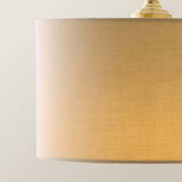 ValueLights Reni Cream Drum Shade 3 Drop Bar Gold Diner LED Ceiling Pendant Light - Size: 123.5 x 98 x 25cm - Black - Wilko - thumbnail 4