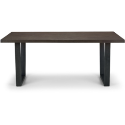 Julian Bowen Brooklyn 6 Seater Dining Table Dark Oak - Brown - Wilko - thumbnail 3