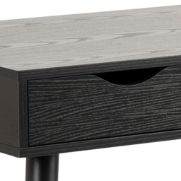 Florence Neptun 3 Drawer Black Office Desk - Furniture To Go - Wilko - thumbnail 7