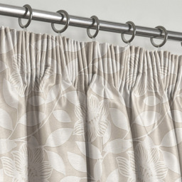 Intimates Serena Cream Tape Top Curtains 168 x 137cm - Size: W 168 x D 137cm - Wilko - thumbnail 3