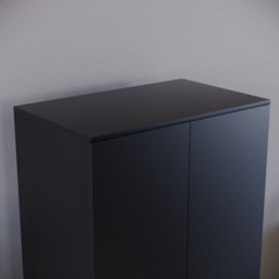 Vida Designs Riano 2 Door Black Wardrobe - Wilko - thumbnail 4