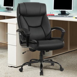 Costway Black 6 Point Office Massage Chair - Size: 88 x 66 x 36cm - Wilko