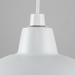 ValueLights Civic Metro Style Cool Grey Metal Retro Pendant Light Shade - Size: 12 x 28 x 28cm - Wilko - thumbnail 7