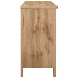 Hampstead 6 Drawer Wooden Chest of Drawers - Brown - Birlea - Wilko - thumbnail 7