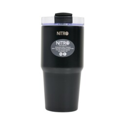 Nitro Stainless Steel Vacuum Tumbler with Straw - Wilko - thumbnail 6