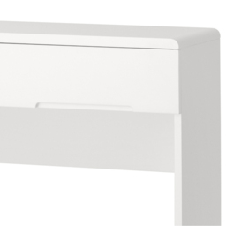 Julian Bowen Manhattan 2 Drawer White Dressing Table - Size: 35 x 100 x 77cm - Wilko - thumbnail 5
