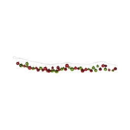 Sleigh Bells Ring Multicoloured Bauble Garland - Wilko - thumbnail 3