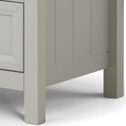 Julian Bowen Maine 3 Drawer Wide Dove Grey Chest of Drawers - Wilko - thumbnail 6