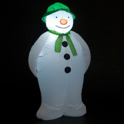 Samuel Alexander Snowman Inflatable Christmas Decoration 6ft - Size: 180 x 80 x 80cm - White - Wilko - thumbnail 6