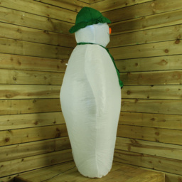 Samuel Alexander Snowman Inflatable Christmas Decoration 6ft - Size: 180 x 80 x 80cm - White - Wilko - thumbnail 7