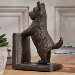 Dibor Antique Brown Westie Dog Statue Bookend 2 Pack - Size: 13.5 x 8.5 x 7cm - Wilko - thumbnail 5