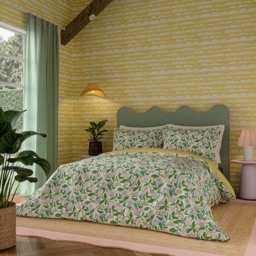 Scion Dancing Daisies Lavender and Honey Single Duvet Set - Lavender & Honey - Wilko - thumbnail 7