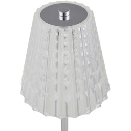 Living and Home Polished Chrome LED Table Lamp - Size: 29 x 12.5 x 12.5cm - Wilko - thumbnail 5