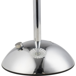 Living and Home Polished Chrome LED Table Lamp - Size: 29 x 12.5 x 12.5cm - Wilko - thumbnail 6