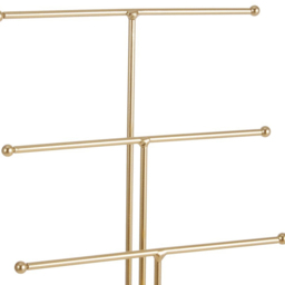 H&O Direct 6 Tier Gold Jewellery Display Stand - Size: 38.5 x 26.5 x 11.5cm - Wilko - thumbnail 6