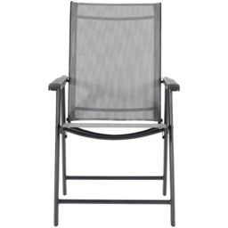 Living and Home Glass 4 Seater Round Garden Dining Set Black - Wilko - thumbnail 4