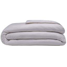 Serene Super King Size Heather Brushed Cotton Duvet Cover - Purple - Wilko