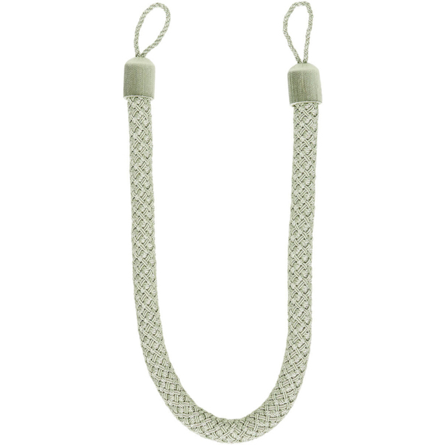 Braided Rope Tie Back Sage - Wilko - image 1