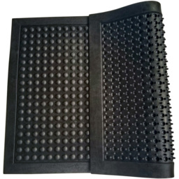 Floortex Doortex Black Anti-Fatigue Bubble Mat 90 x 150cm - Size: 150 x 90 x 1.6cm - Wilko - thumbnail 4