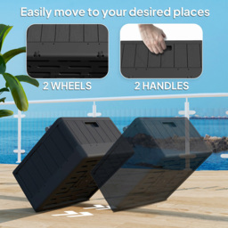 Outsunny Black Fillable Parasol Base - Size: 45 x 53 x 53cm - Wilko - thumbnail 7