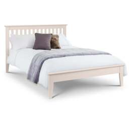 Julian Bowen Salerno King Ivory Shaker Bed - Cream - Wilko - thumbnail 3
