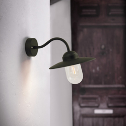 Nordlux Luxembourg Black Outdoor Wall Light - Size: 27 x 27.5 x 27cm - Wilko - thumbnail 3