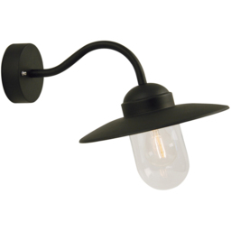 Nordlux Luxembourg Black Outdoor Wall Light - Size: 27 x 27.5 x 27cm - Wilko