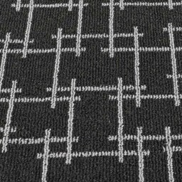JVL Vector Black Indoor Washable Runner 57 x 150cm - JVL Homewares - Wilko - thumbnail 6