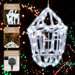 The Christmas Workshop 4m White Lantern Silhouette LED String Light - Wilko - thumbnail 6