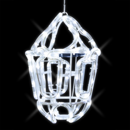 The Christmas Workshop 4m White Lantern Silhouette LED String Light - Wilko - thumbnail 4