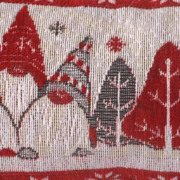 Noel Square Xmas Standing Gonks Draught Excluder - Size: 24 x 90 x 10cm - Multi - Wilko - thumbnail 4