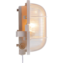 Nordlux Skotlampe White Oval Outdoor Wall Light - Size: 18 x 10 x 11cm - Wilko - thumbnail 4