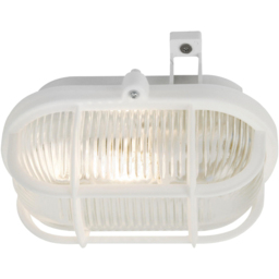 Nordlux Skotlampe White Oval Outdoor Wall Light - Size: 18 x 10 x 11cm - Wilko - thumbnail 3