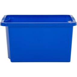 Wham 35L Blue Stackable Storage Box 4 Pack - Wilko - thumbnail 4
