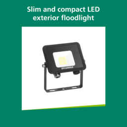 Sylvania SylFlood Black 17W LED Outdoor Floodlight - Size: 2.3 x 10.8 x 10cm - Wilko - thumbnail 6