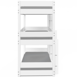 Home Detail Kennedy White Wooden Triple Bunk Bed - Size: Single - Wilko - thumbnail 6