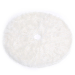 Christmas Tree Skirt - Size: 0.2 x 90 x 90cm - White - Living and Home - Wilko - thumbnail 1