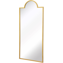 MirrorOutlet The Genestra Gold Contemporary Wall and Leaner Garden Mirror 170 x 75cm - Size: 170 x 75 x 3cm - Wilko - thumbnail 4