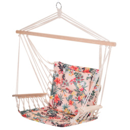 Outsunny Hanging Hammock Chair - Size: 3 x 106 x 100cm - Multi - Wilko - thumbnail 3