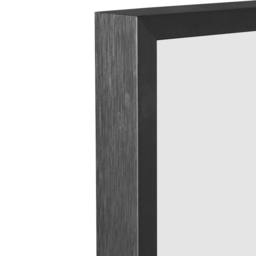 MirrorOutlet The Artus Black Aluminium Edged Wall Mirror 120 x 40cm - Wilko - thumbnail 5